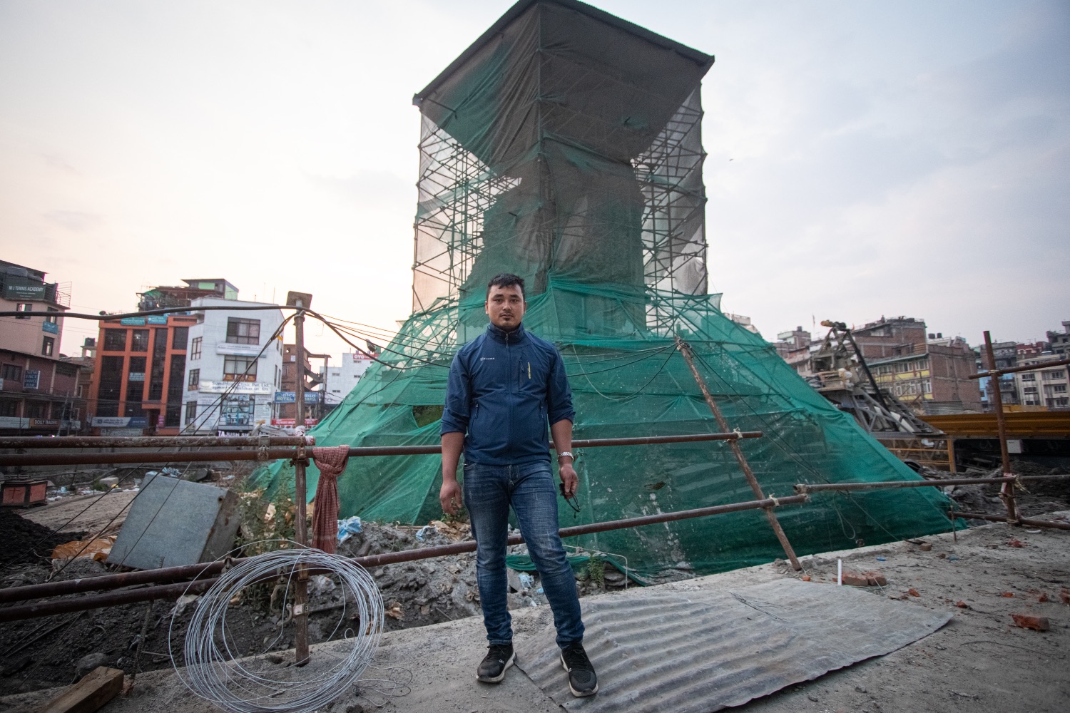 Had a great fall, and lived