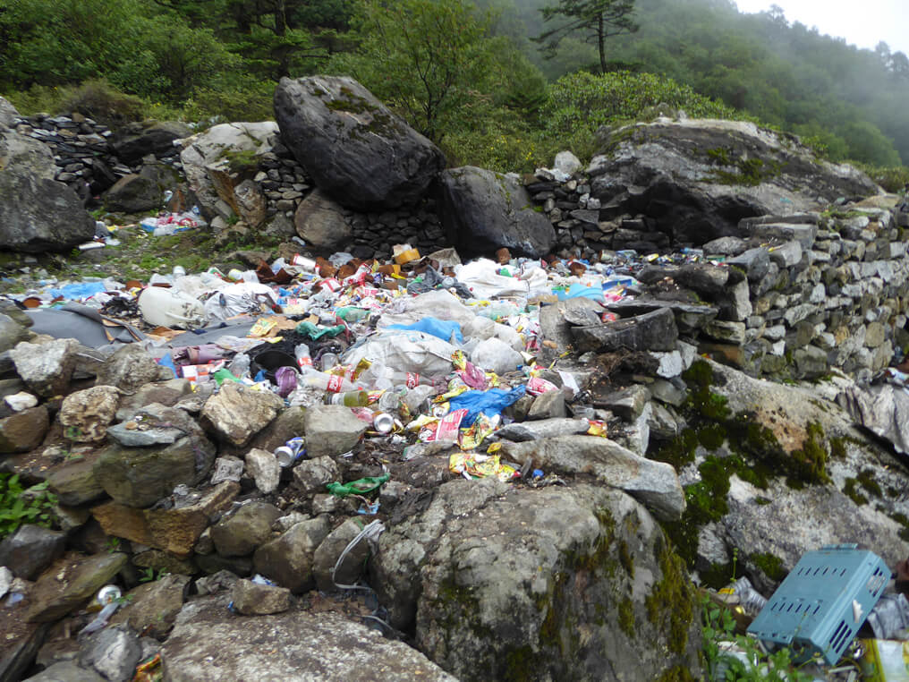 Managing Everest’s waste problem