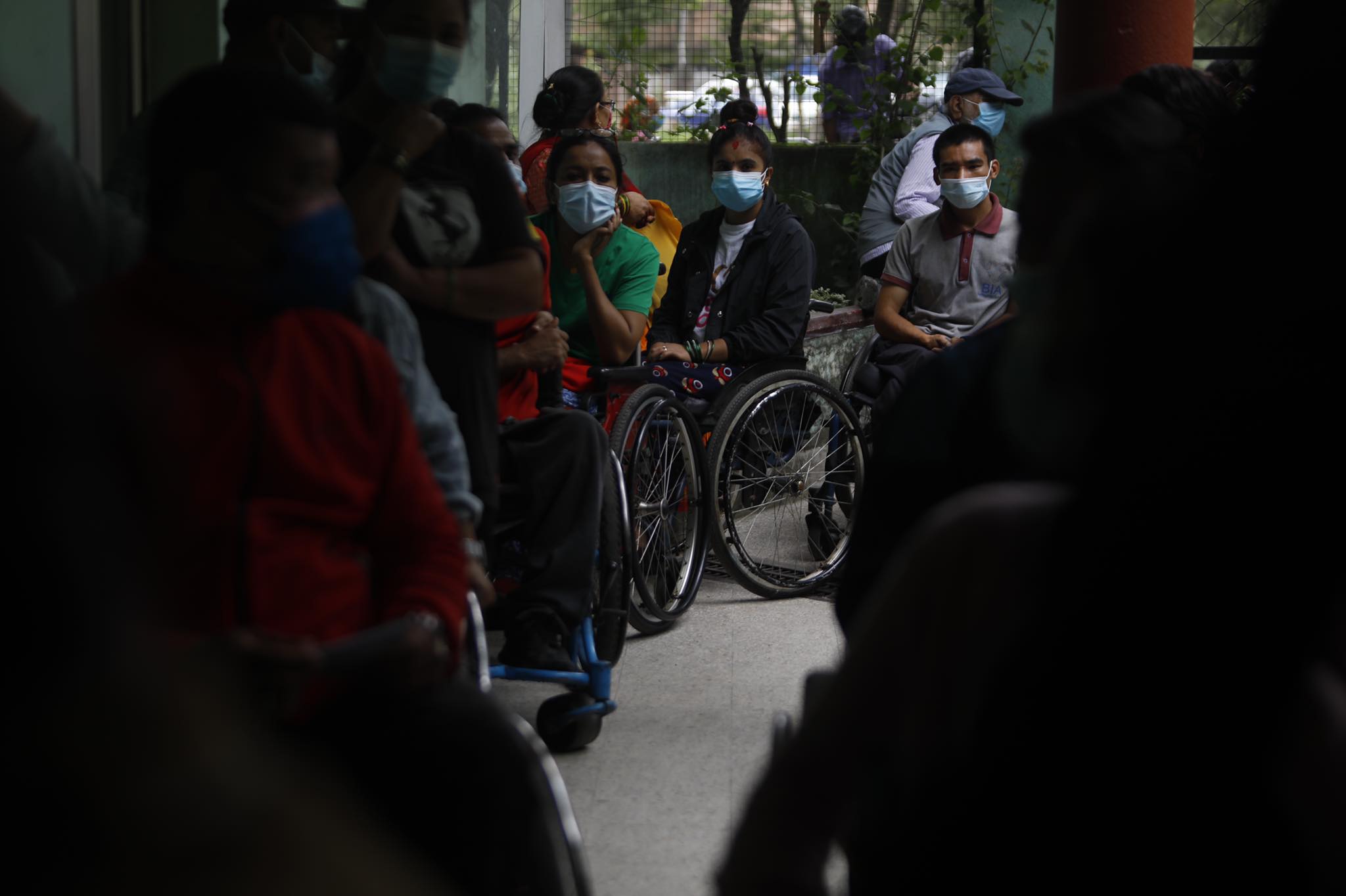 Nepal’s disabled get a shot at Covid