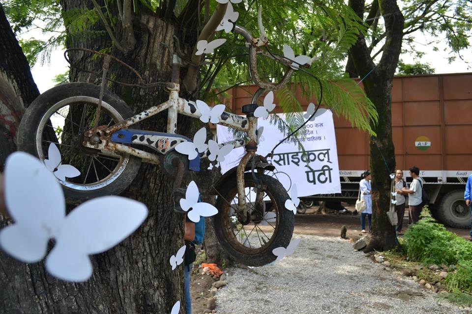 Cycle to fight climate change