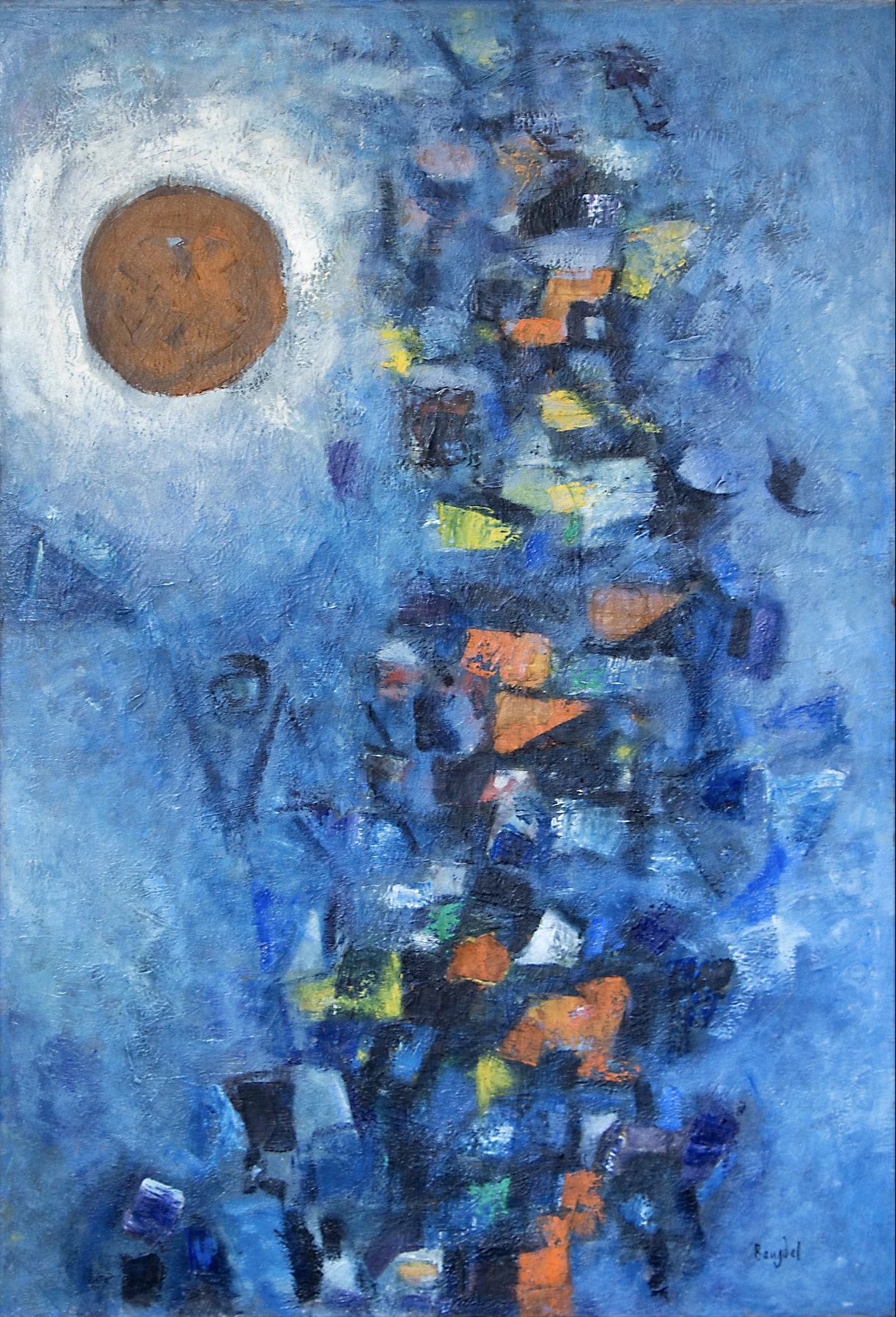 Lain Singh Bangdel in New York