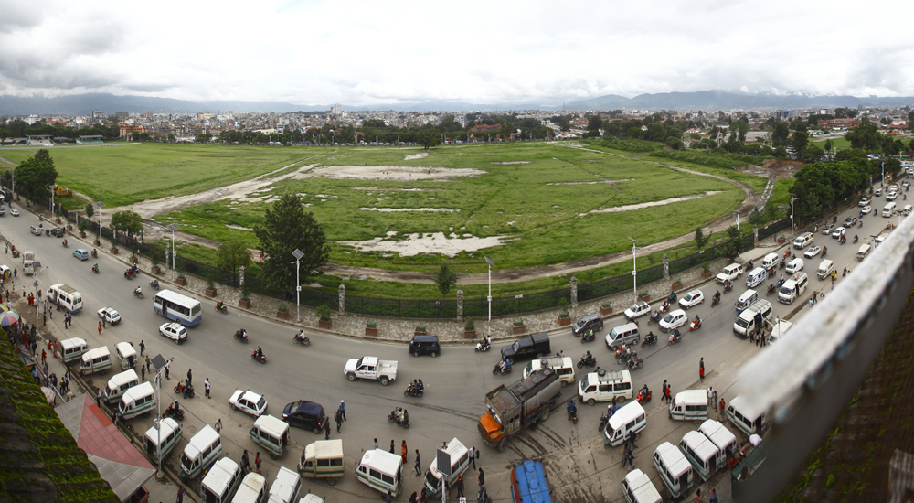 Cars vs people in Kathmandu