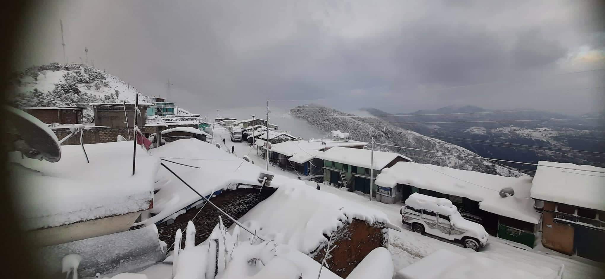 Nepal’s wet, icy winter