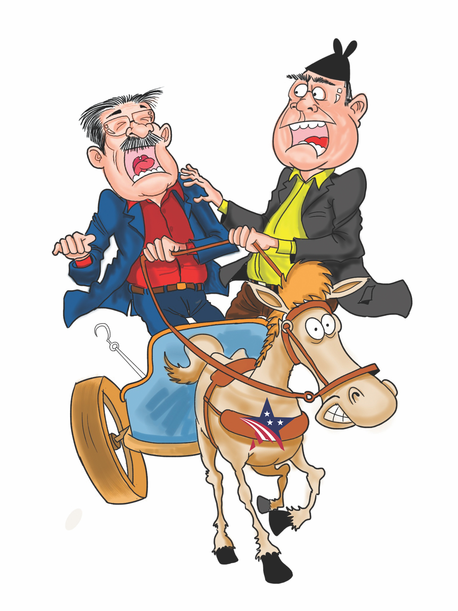 Yankee go home. (Take us with you.)