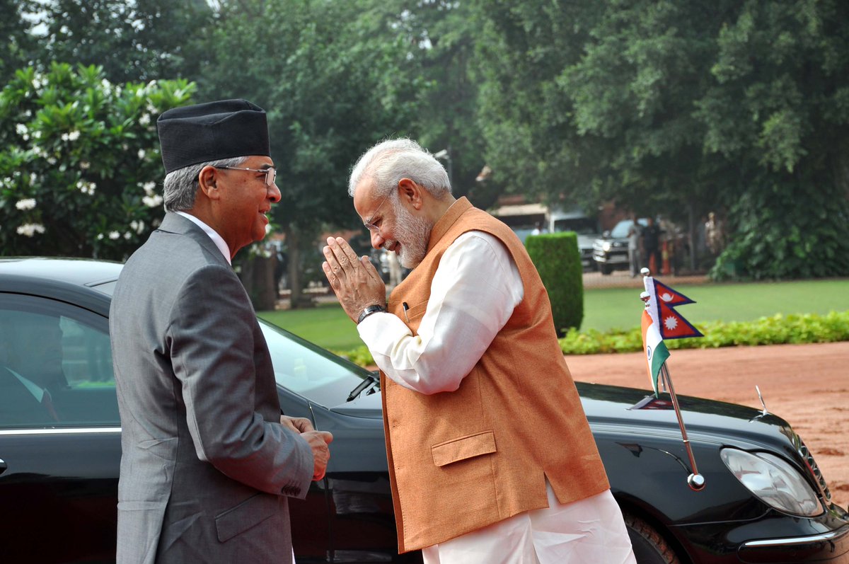 Deuba to restore India ties in Delhi visit