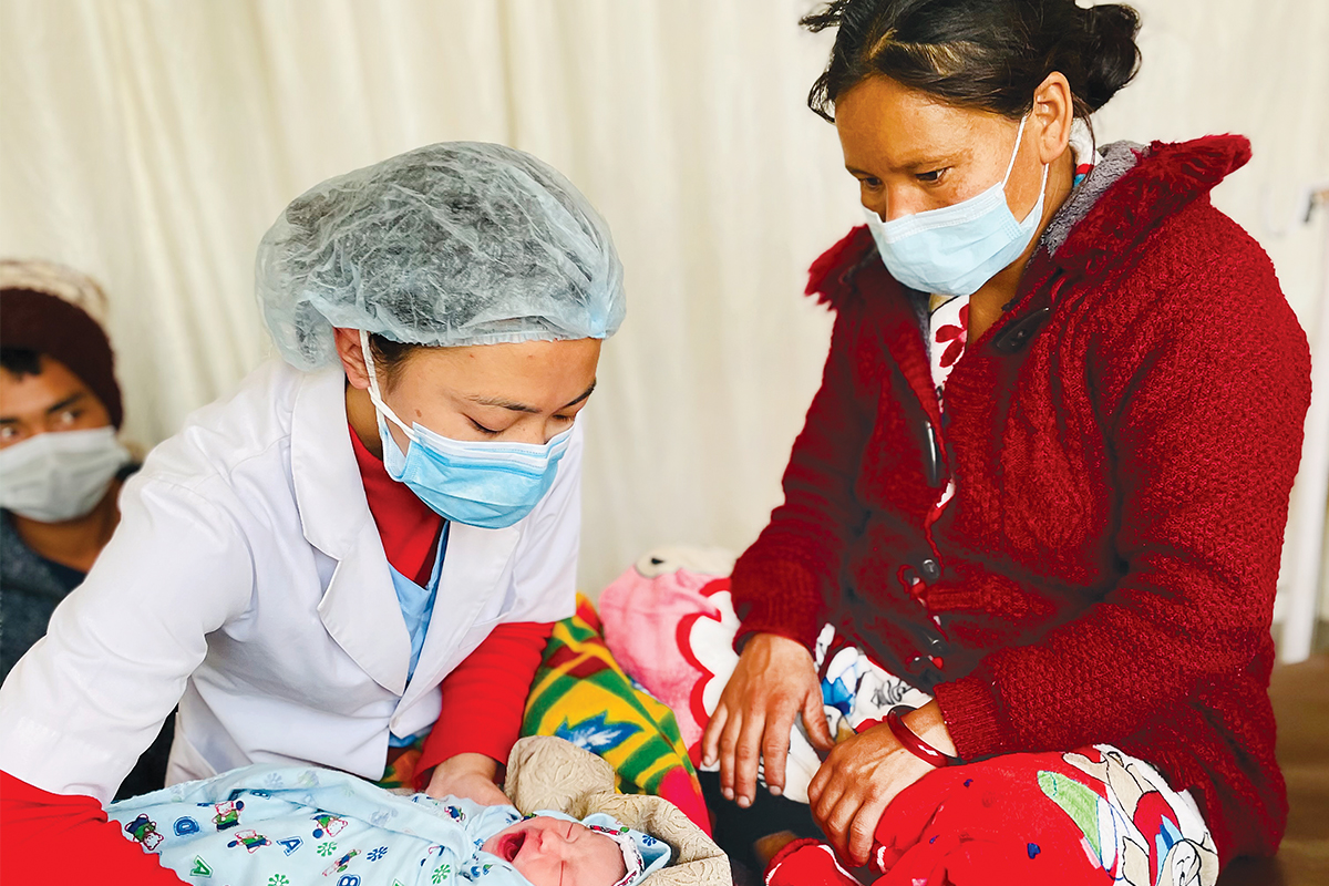 Midwives to the rescue in Nepal