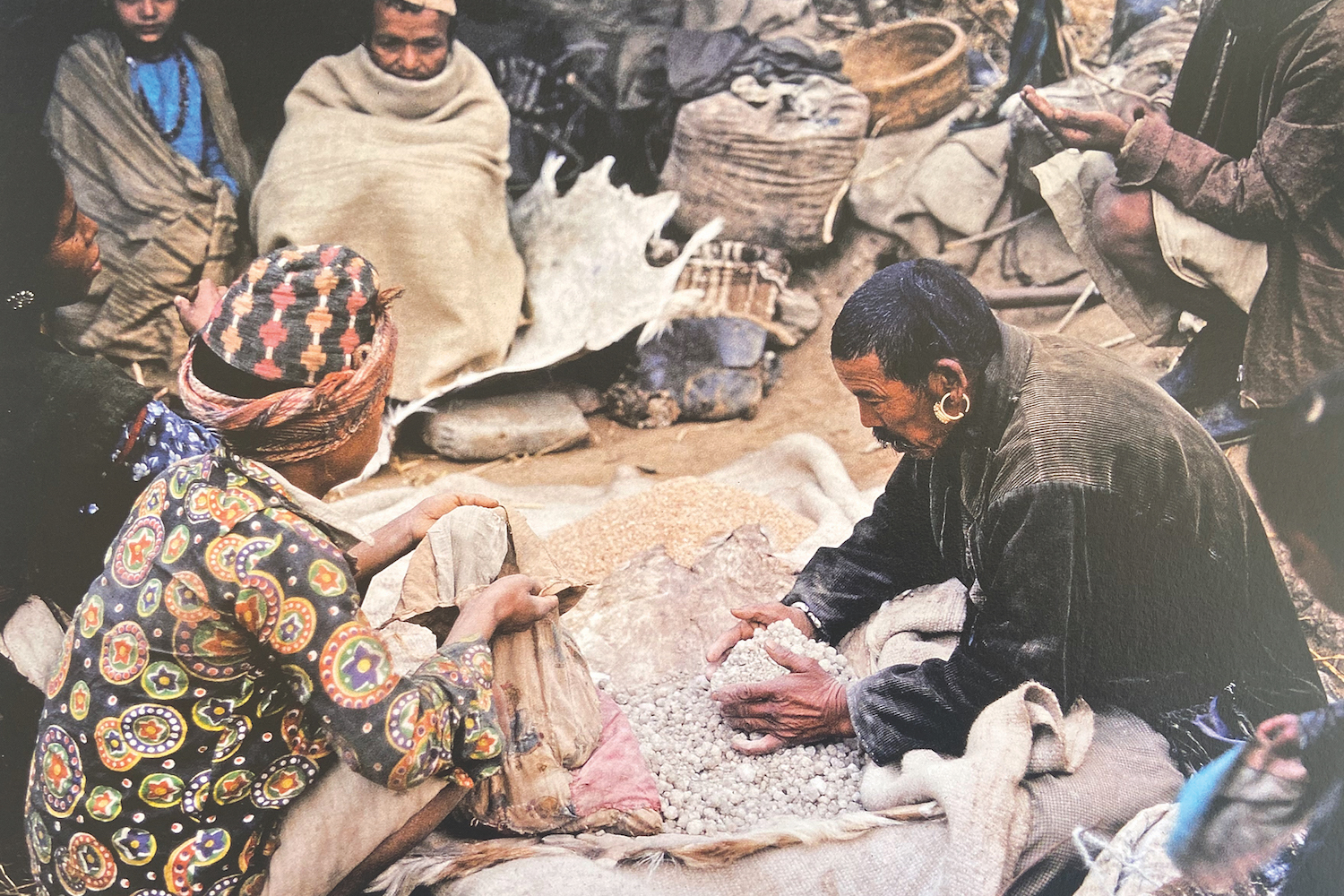 Traders barter tradition for modernity