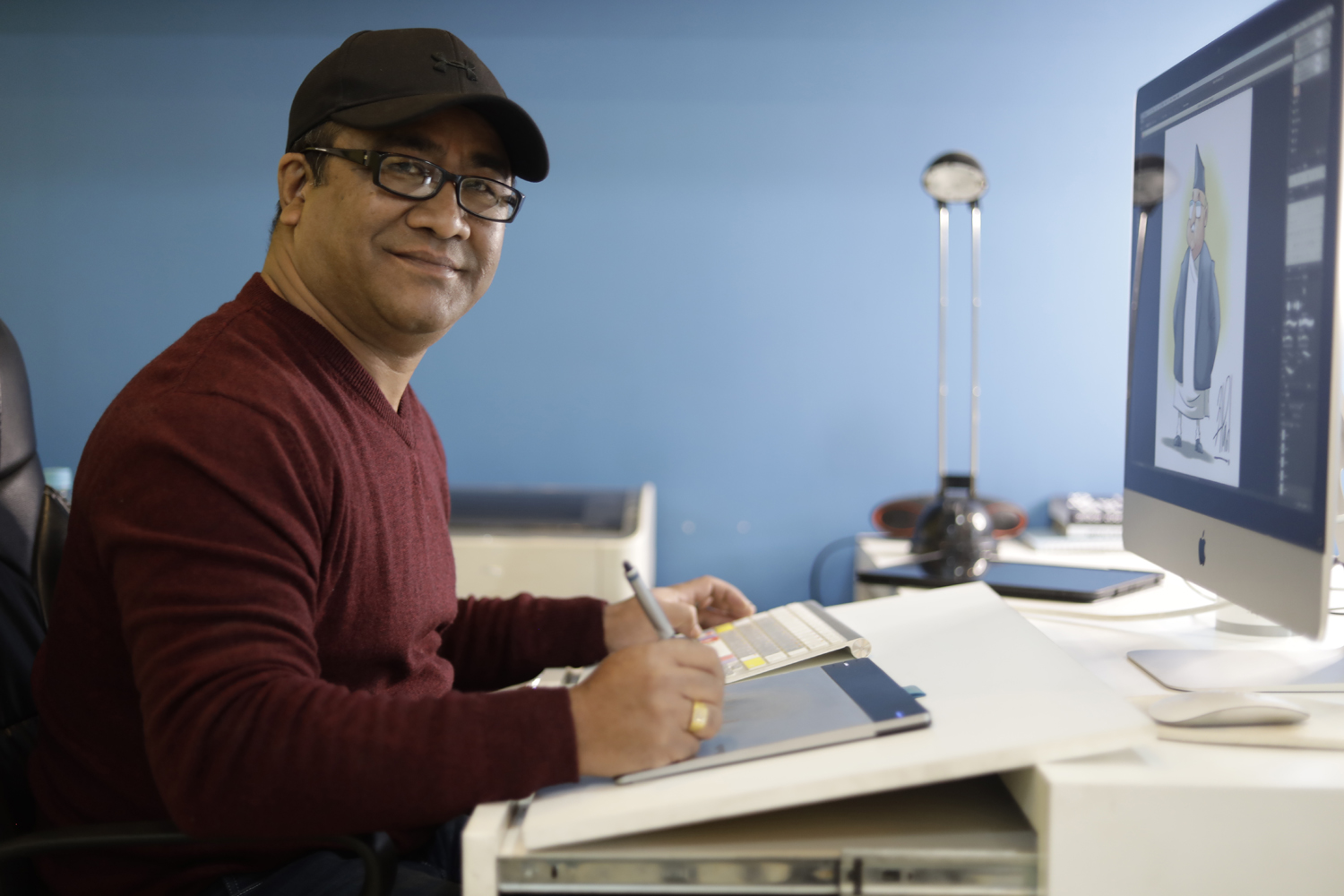 "Not every cartoon is humorous"