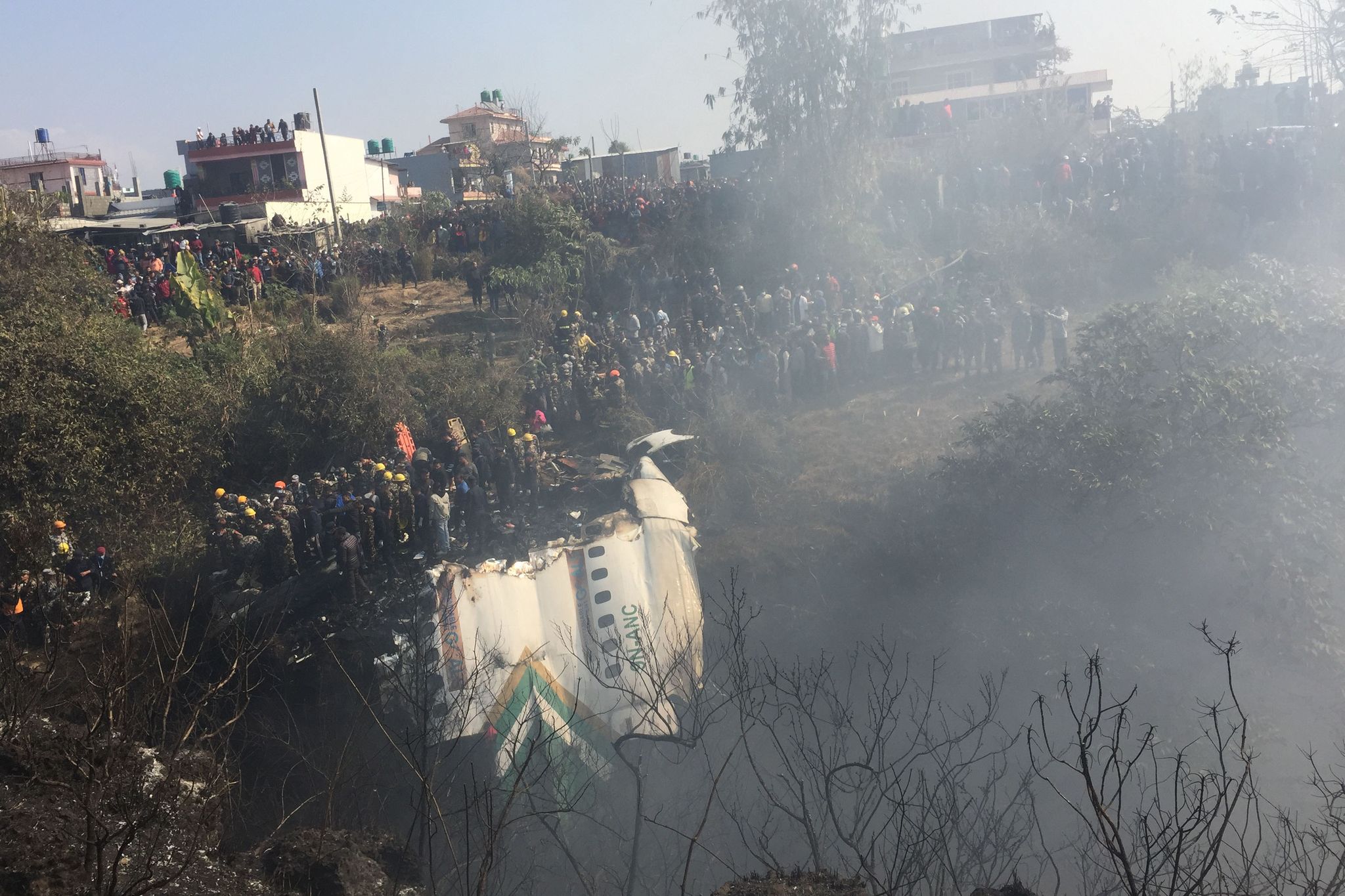 Pokhara bound flight crashes in Nepal