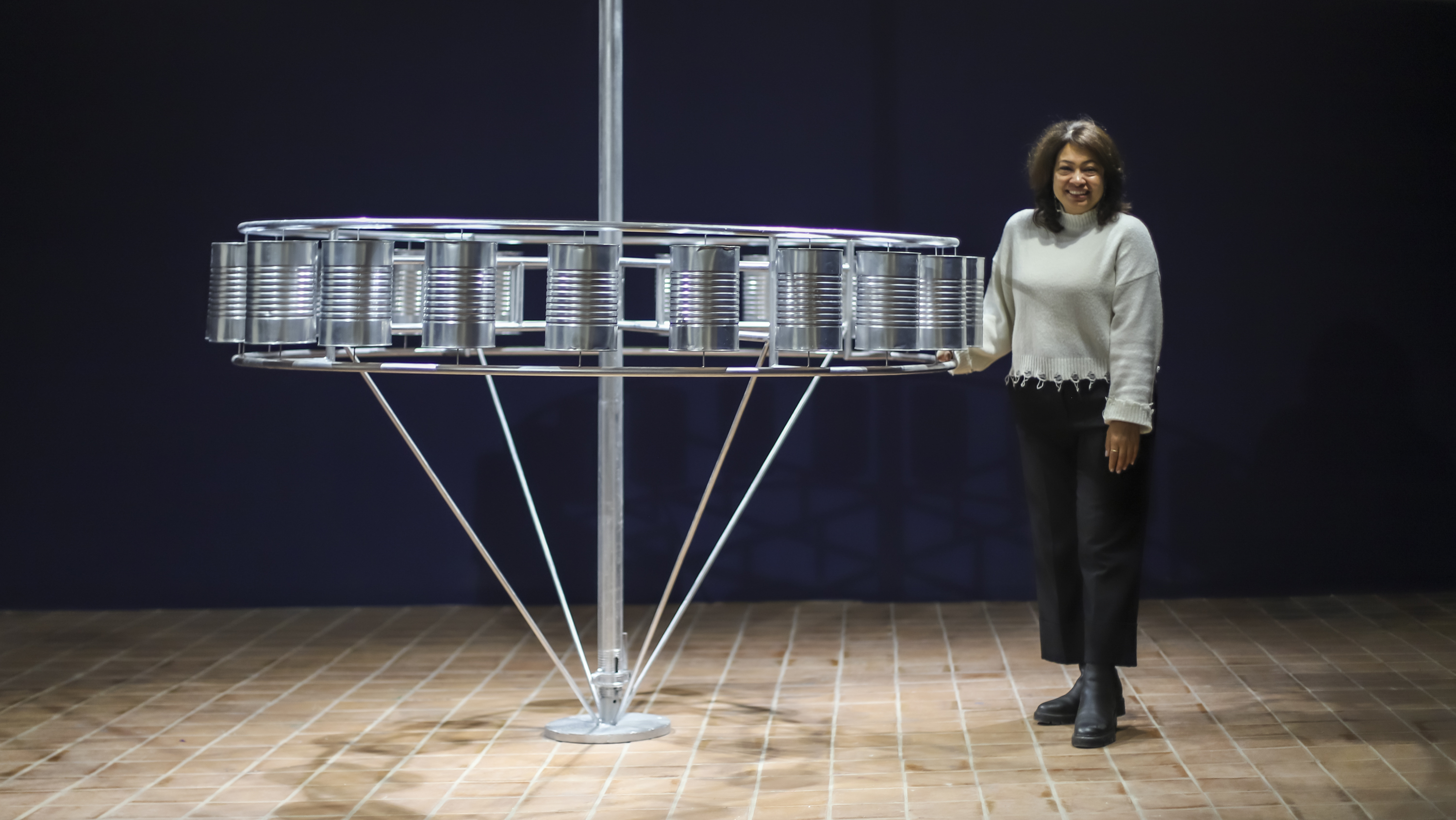 Giving prayer wheels an arty spin