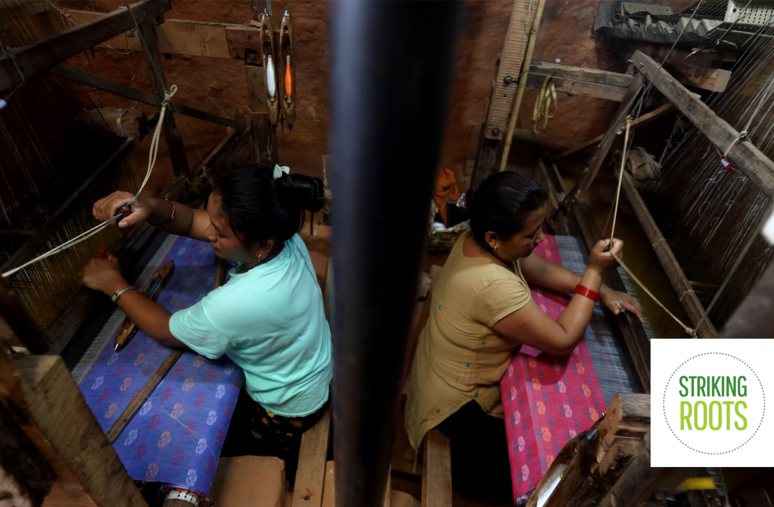 Weaving the fabric of a new life