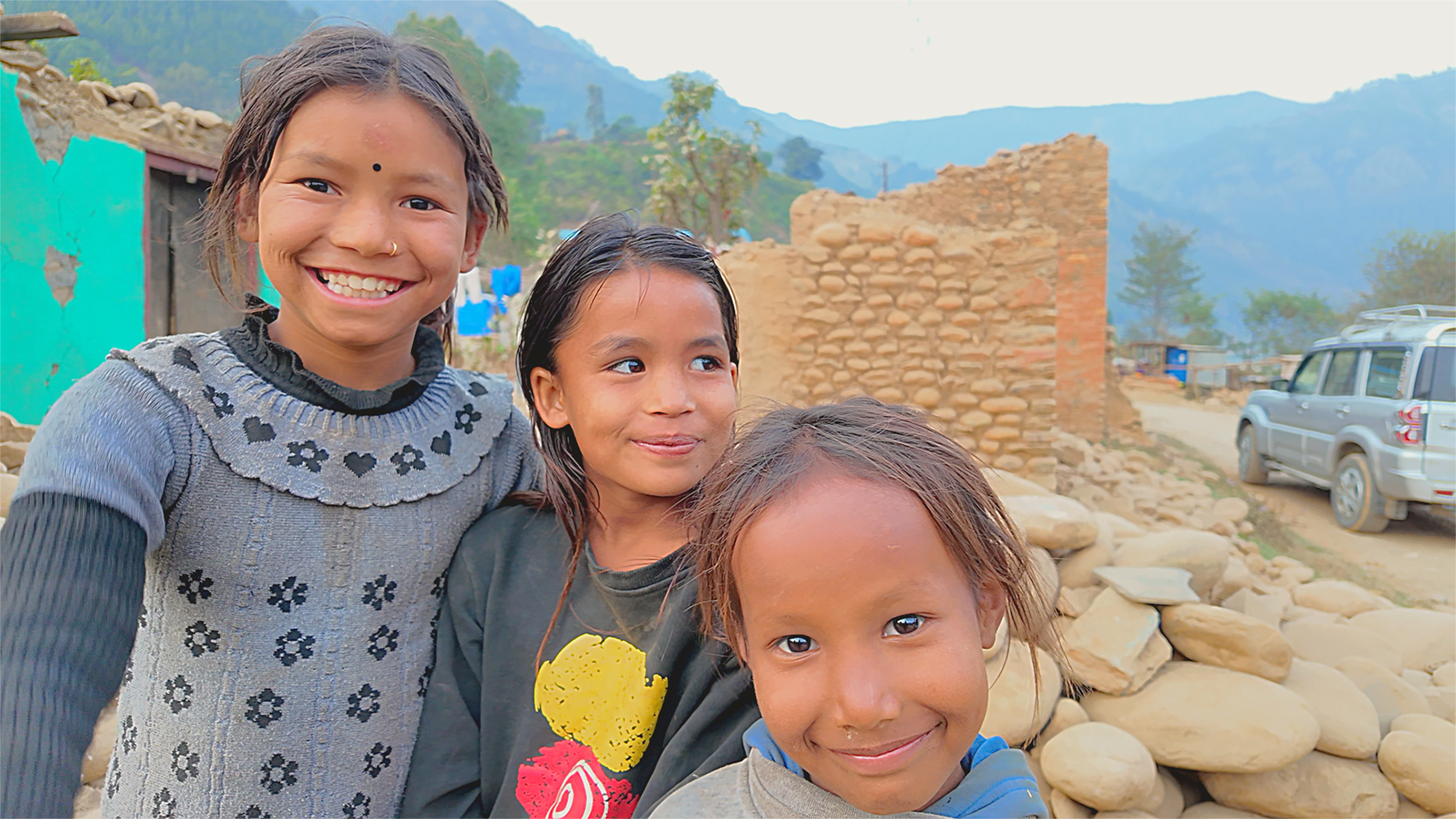 Rebirth and rebuilding in the ruins