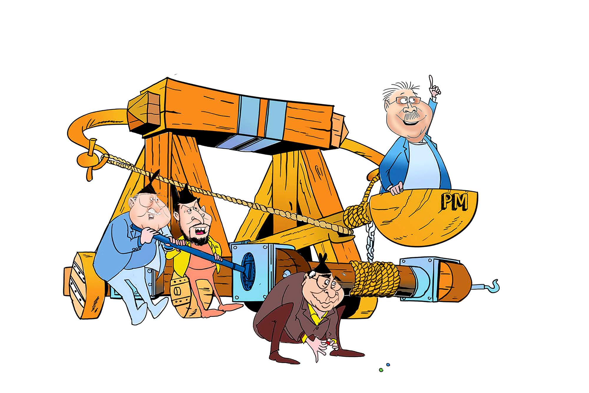 Catapulting to Singha Darbar