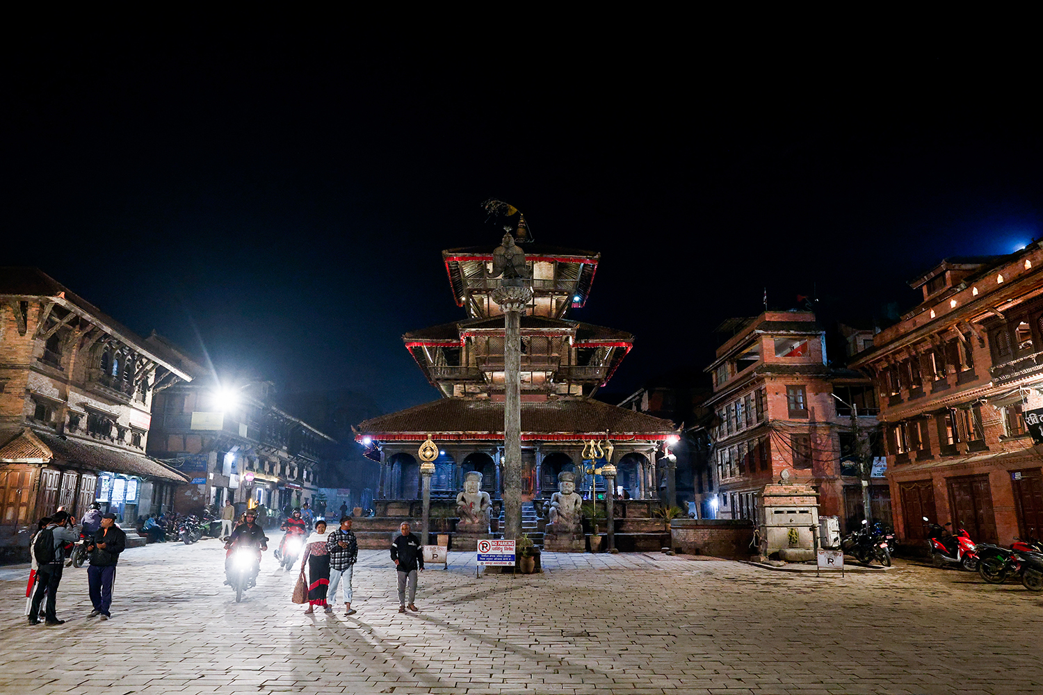 One night in Bhadgaon