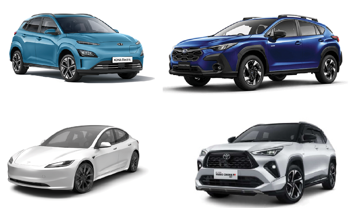 EVs, Hybrids, and Plug-ins