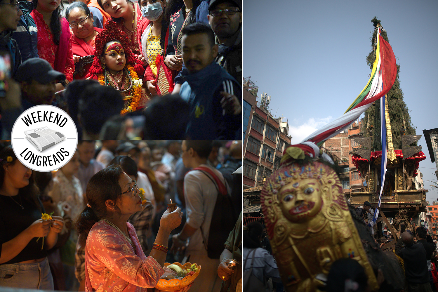 Kathmandu’s gravity-defying chariot festival
