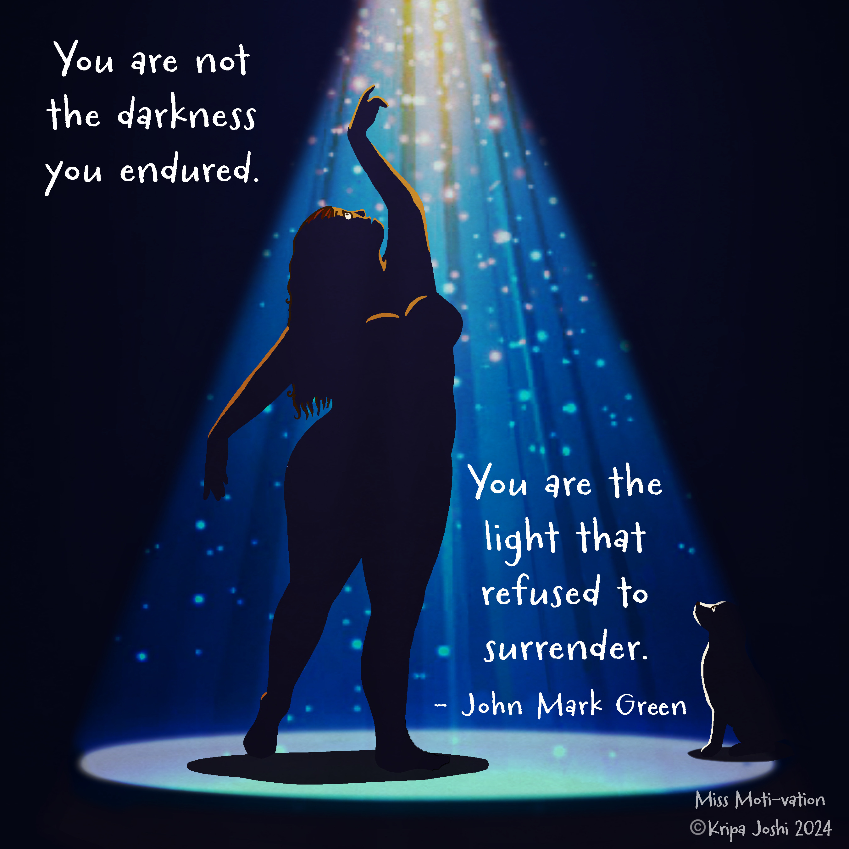 You are not the darkness