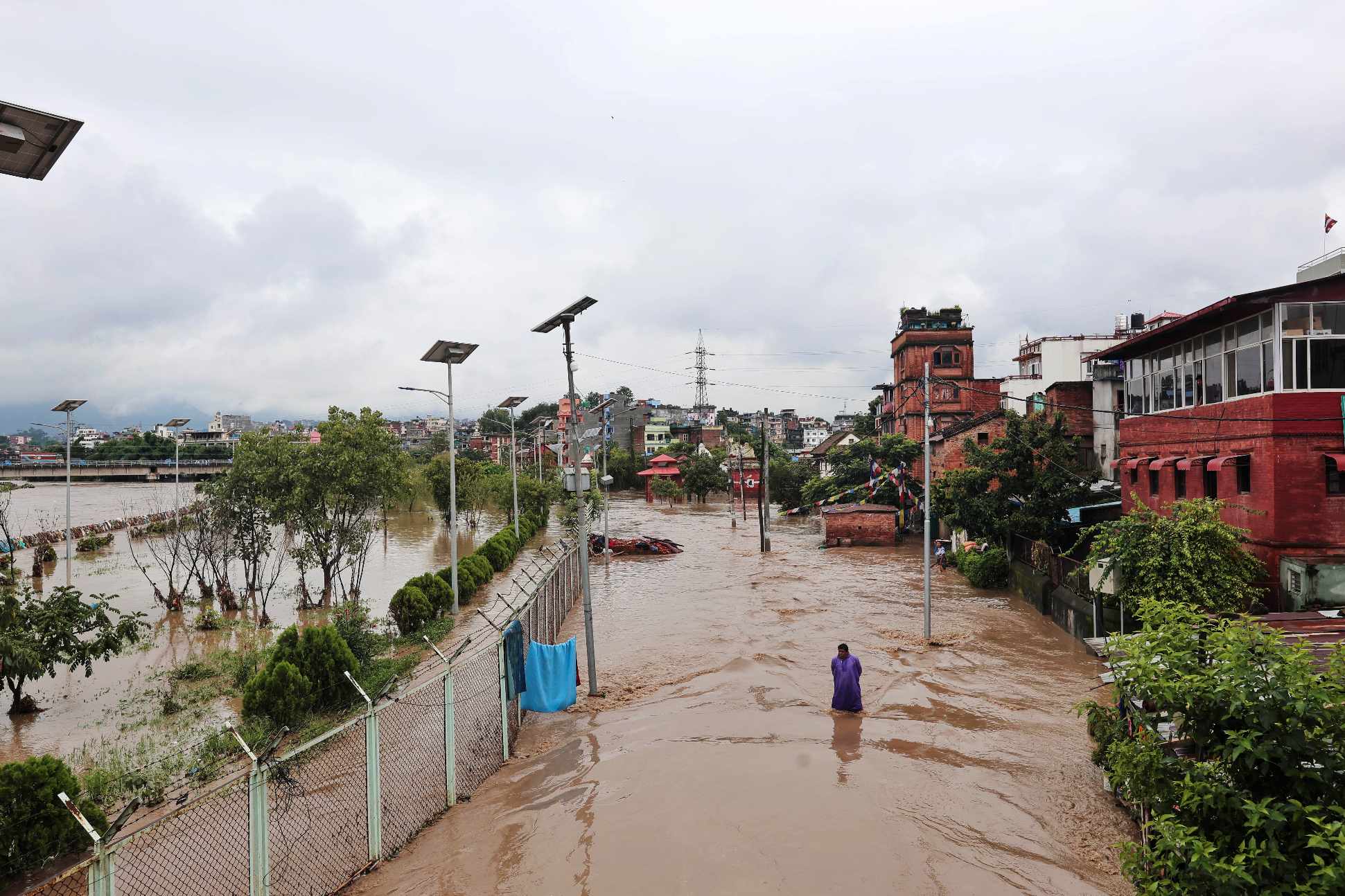 Monsoon deluge in Nepal