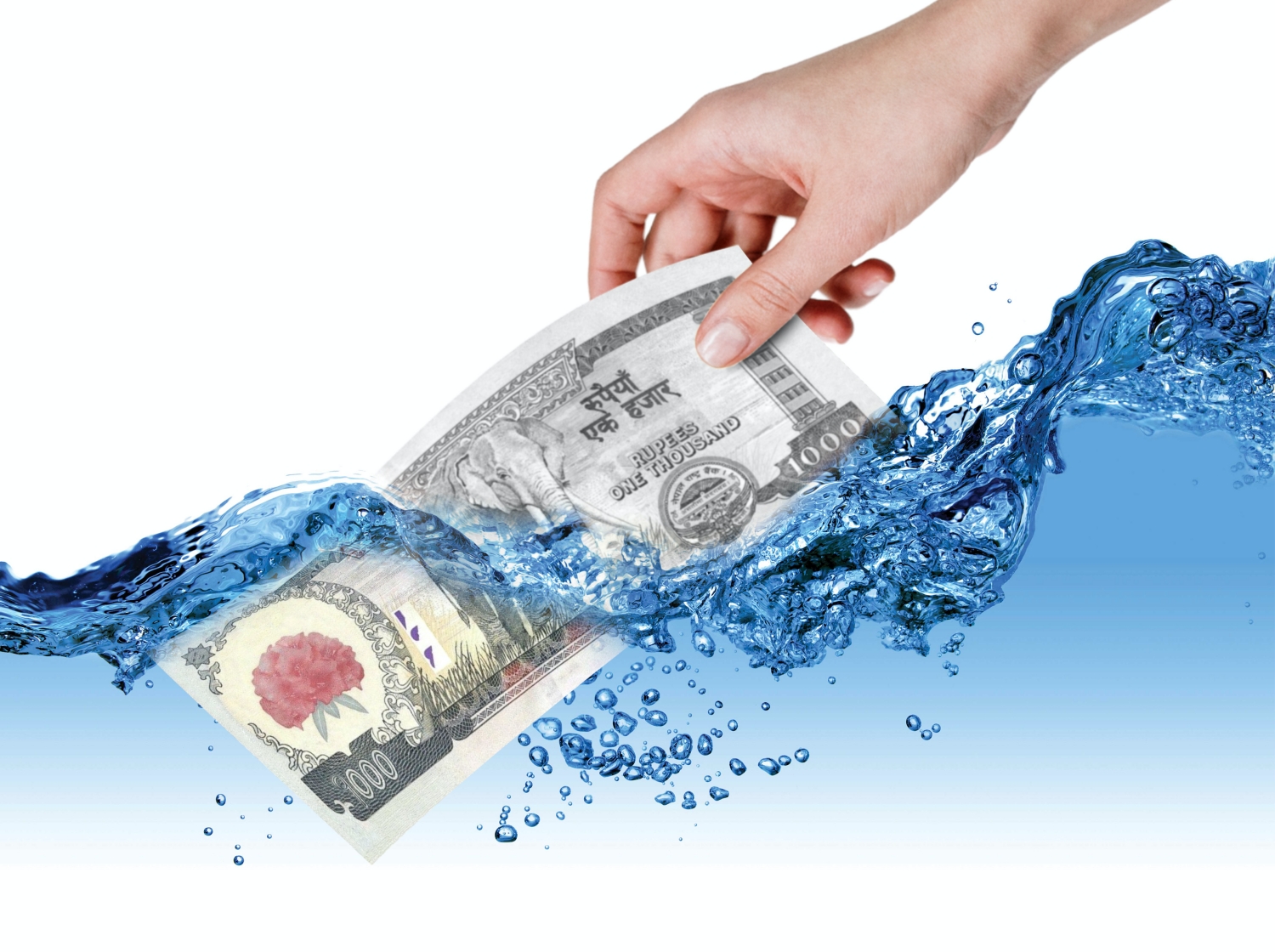 Black, white and grey