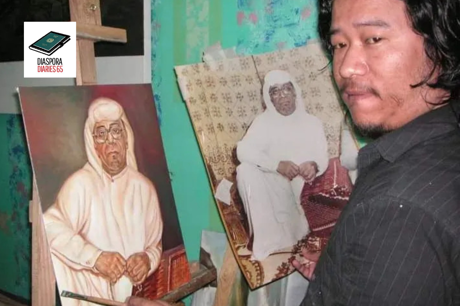 The world of a working artist