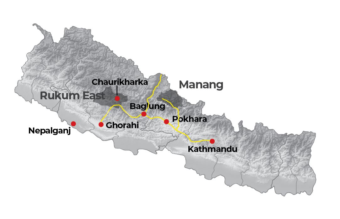 Visit Nepal in the monsoon NT