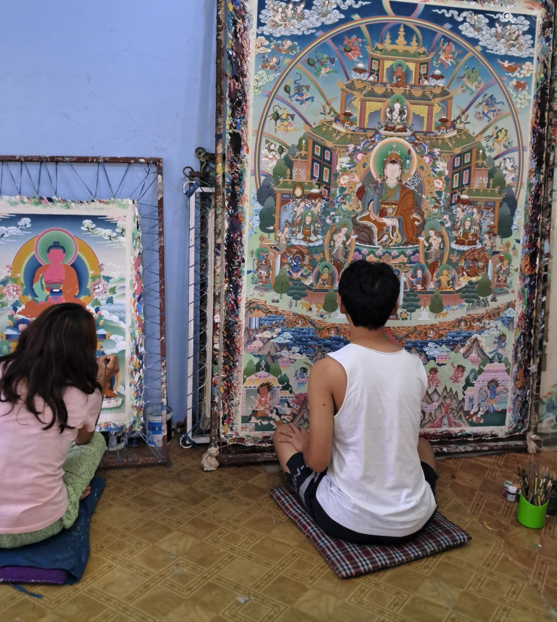Digital verification of traditional art