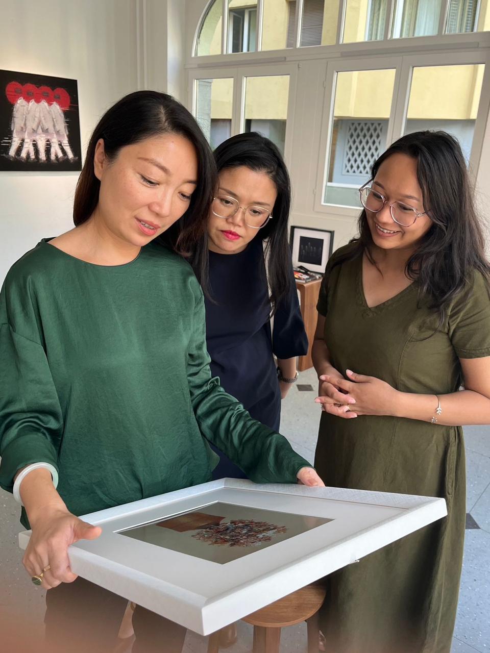 Nepali art in Zurich