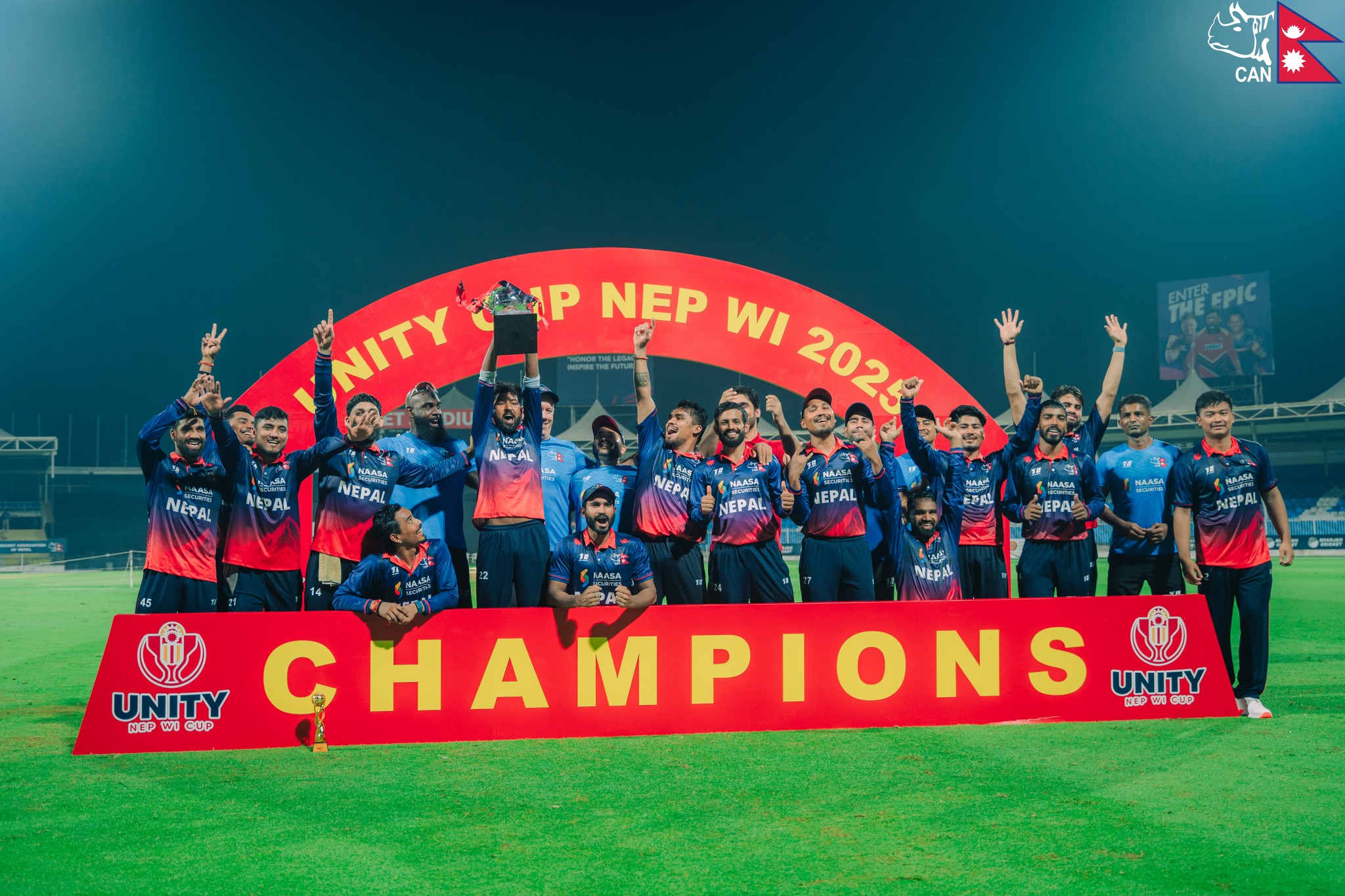 2-1 for Nepal against The Windies