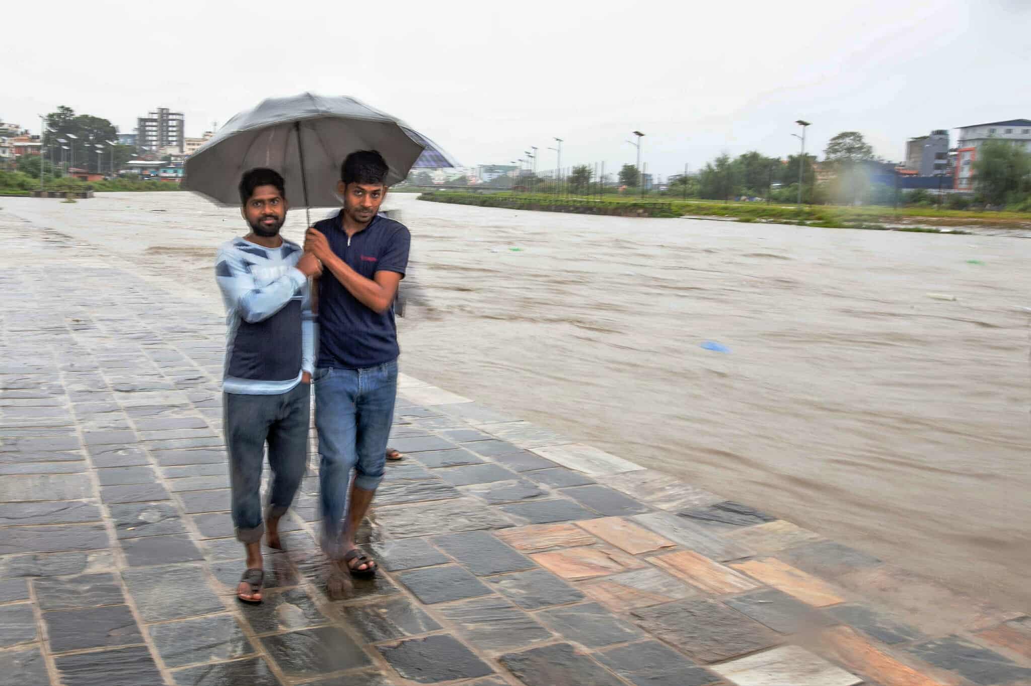heavy rain in Kathmandu 2025