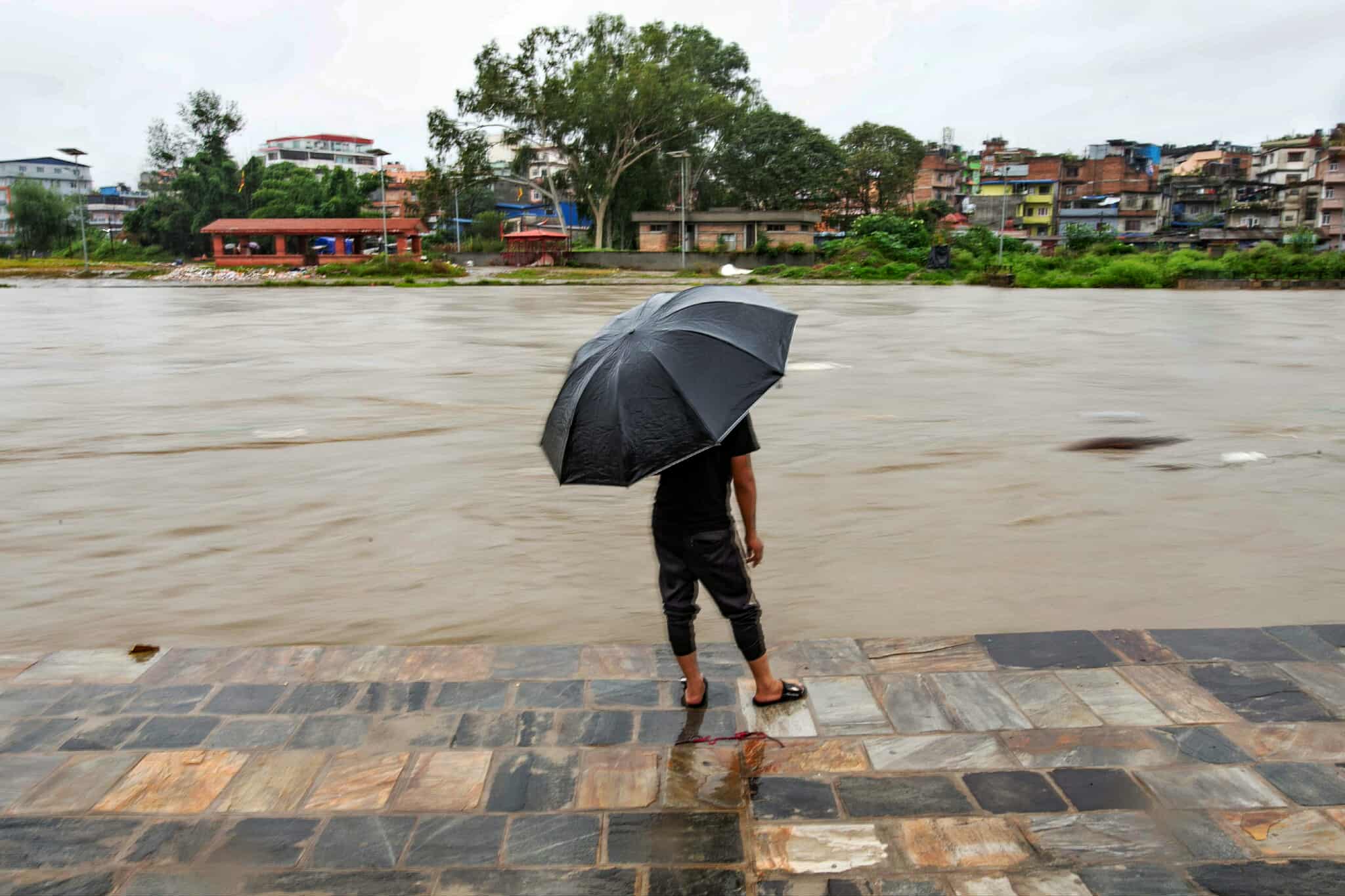 heavy rainfall in Kathmandu 2025