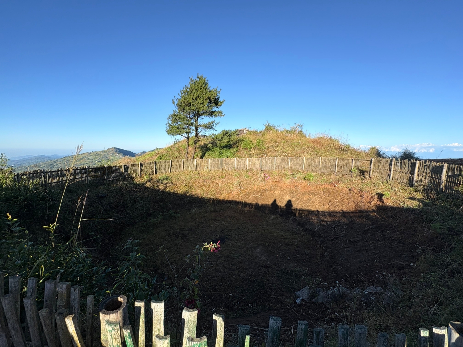 Storing rain inside mountains NT