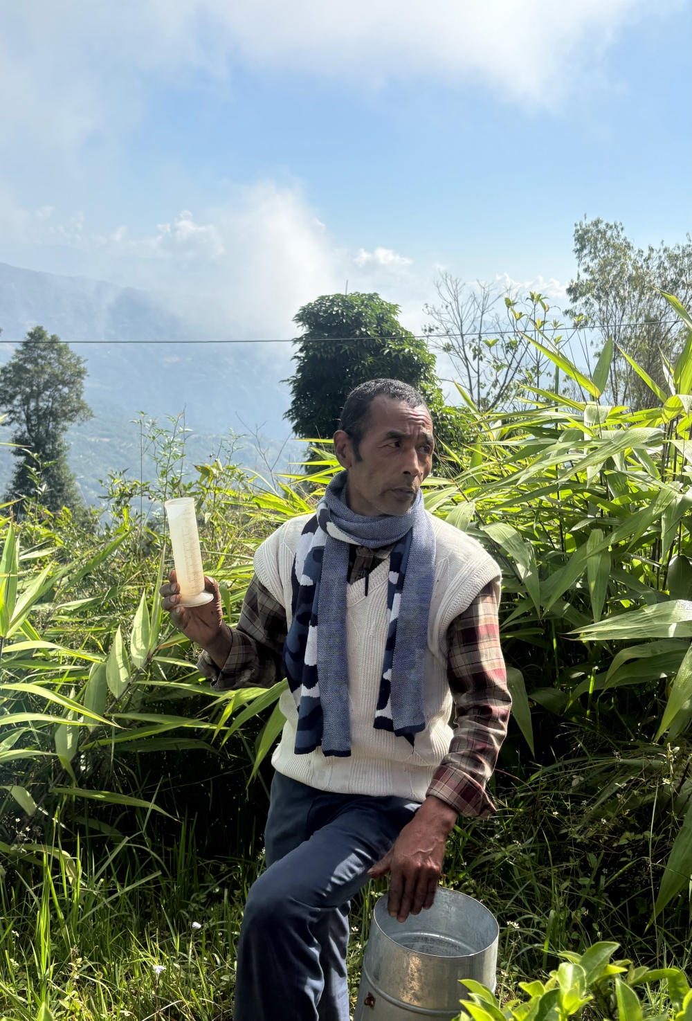 Storing rain inside mountains NT