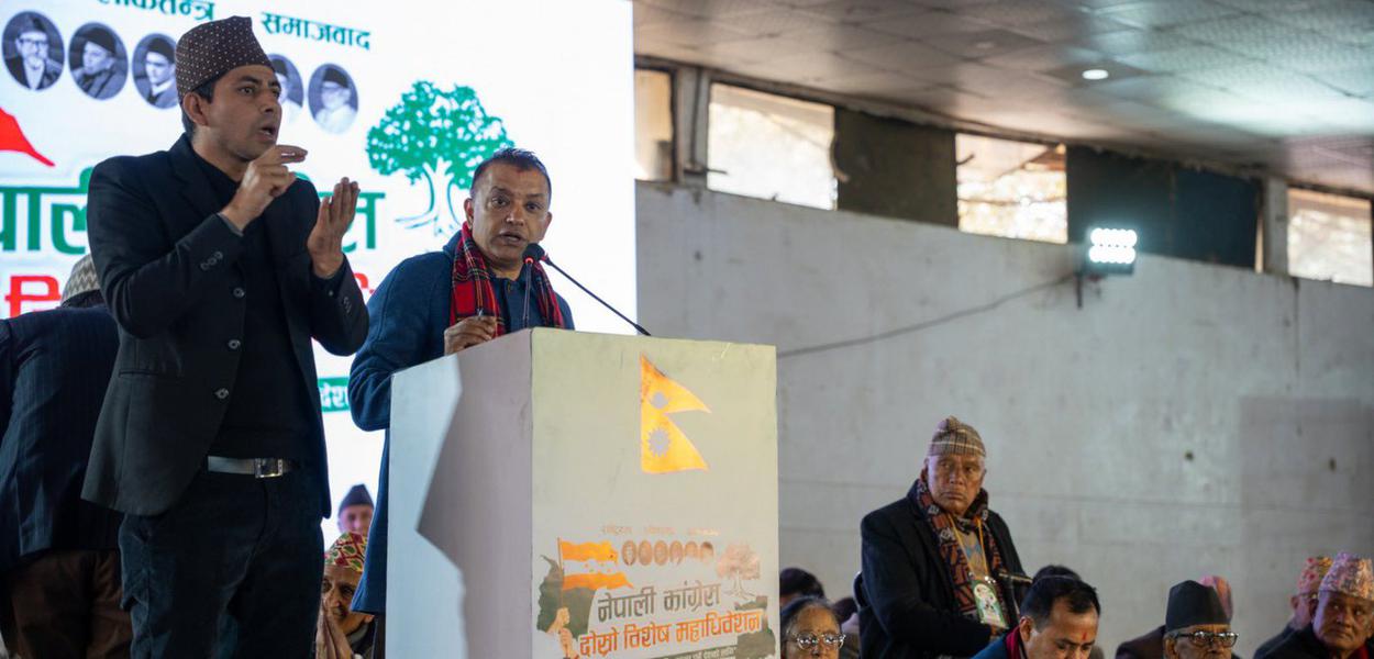 Grand split in Nepal’s grand old party