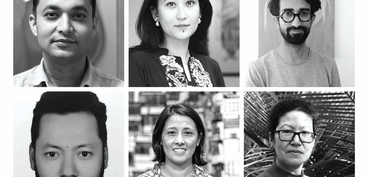 Nepali artists at India Art Fair