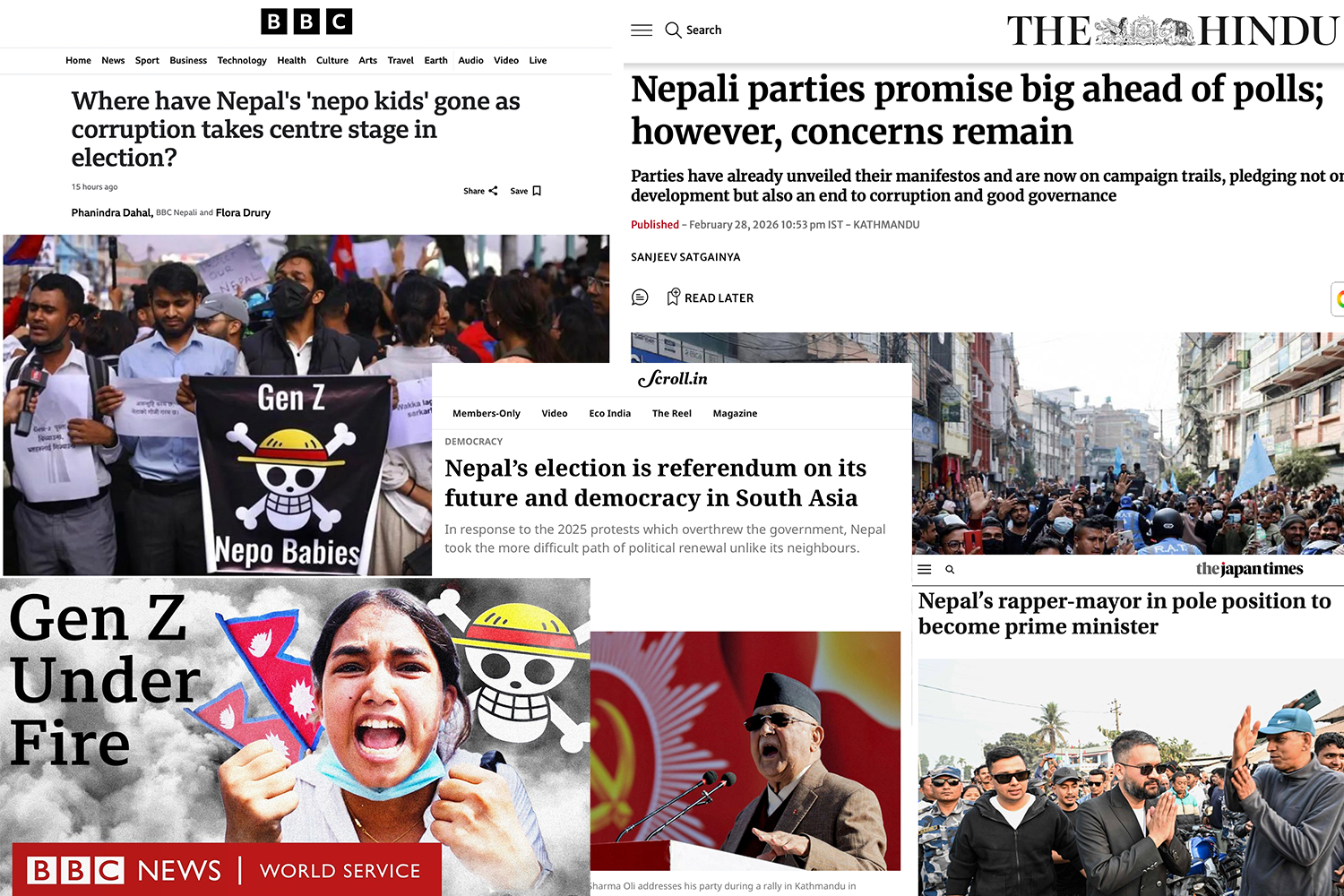 International commentary on Nepal election