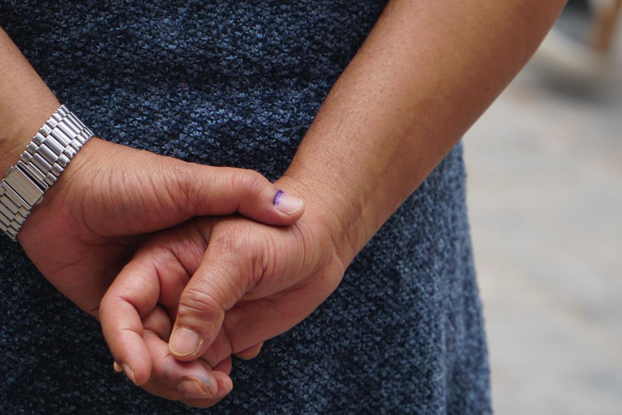 Nepal votes with below average turnout