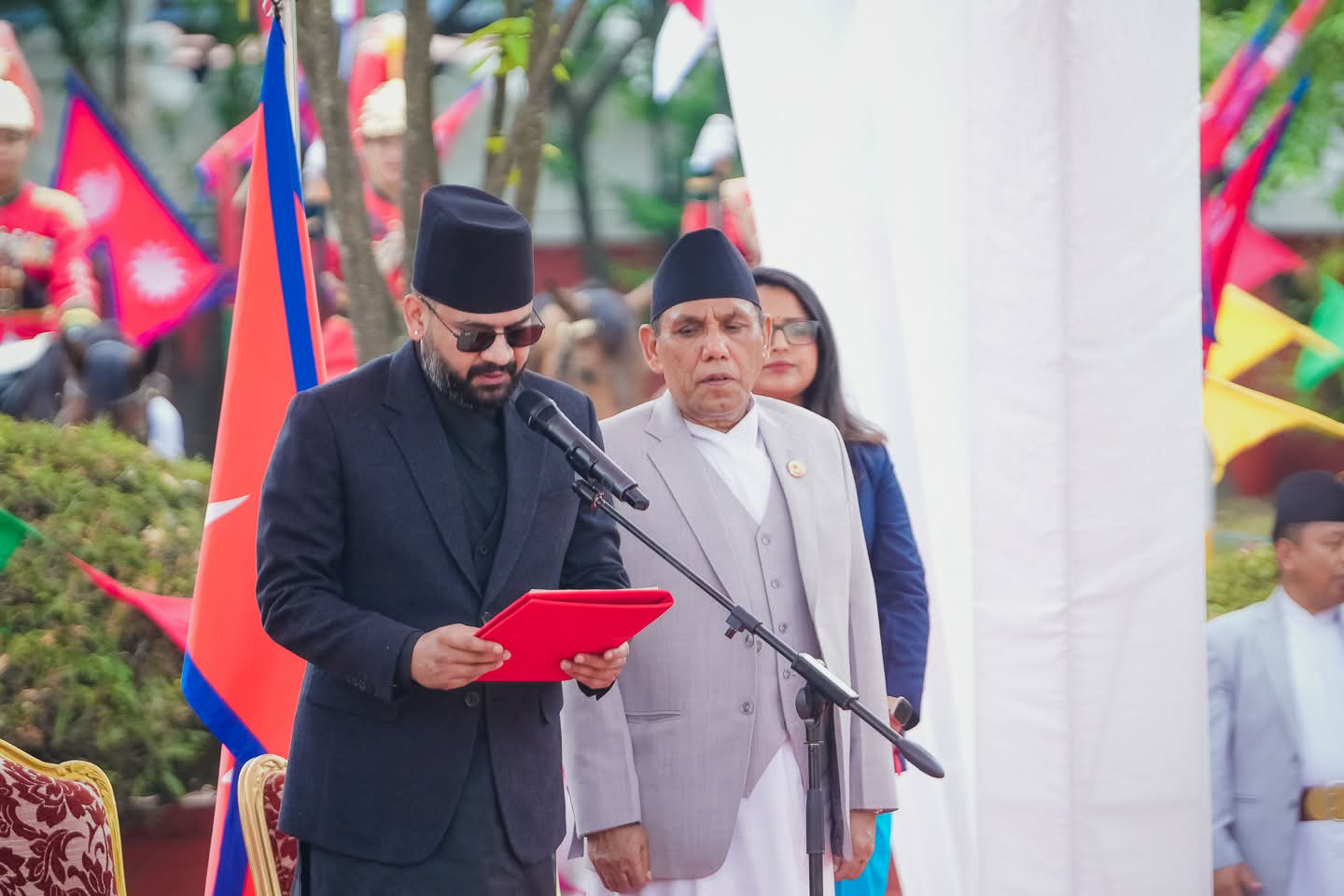 Balen Shah swearing in NT