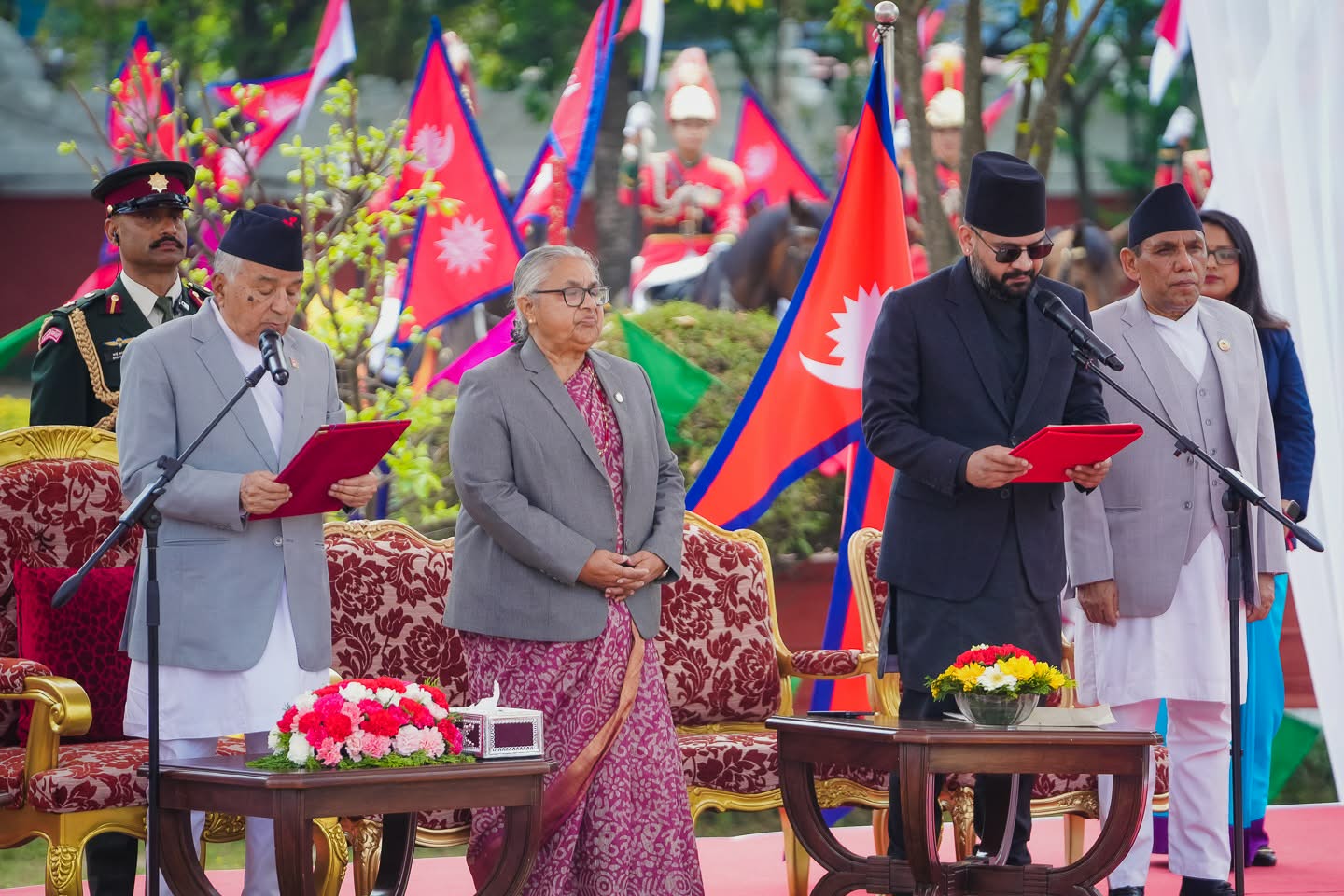 Balen Shah swearing in NT