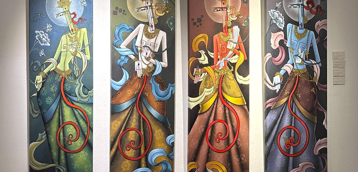 Artist explores her inner self