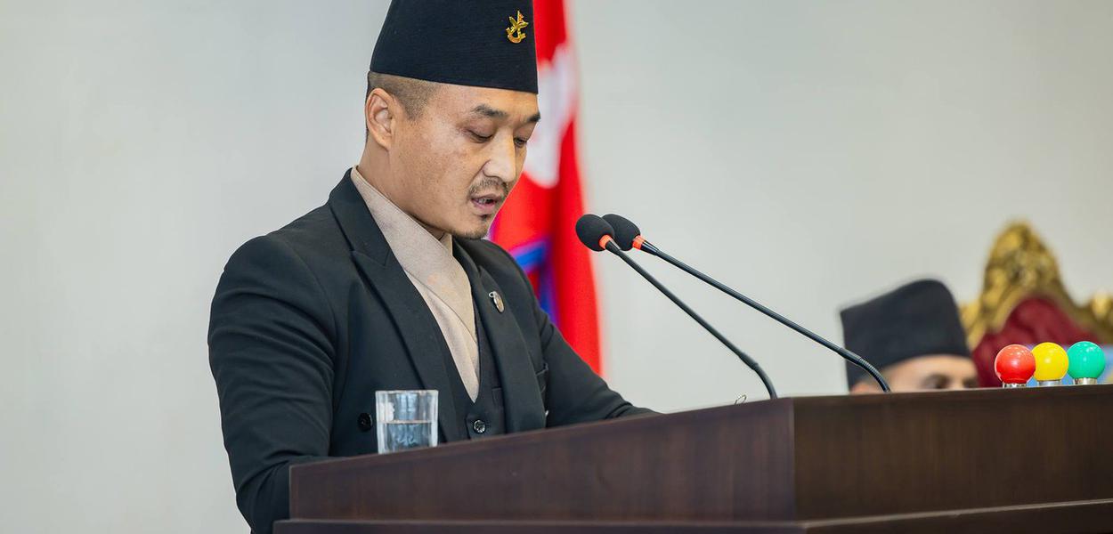 Home Minister Sudan Gurung resigns