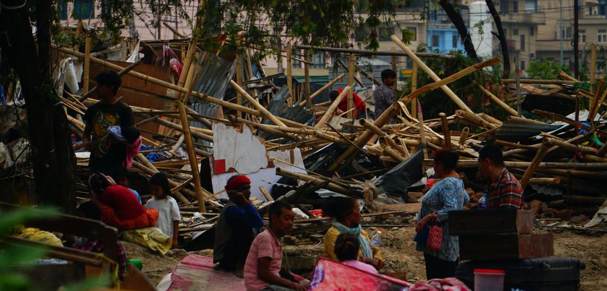 Kathmandu's squatter settlements demolished