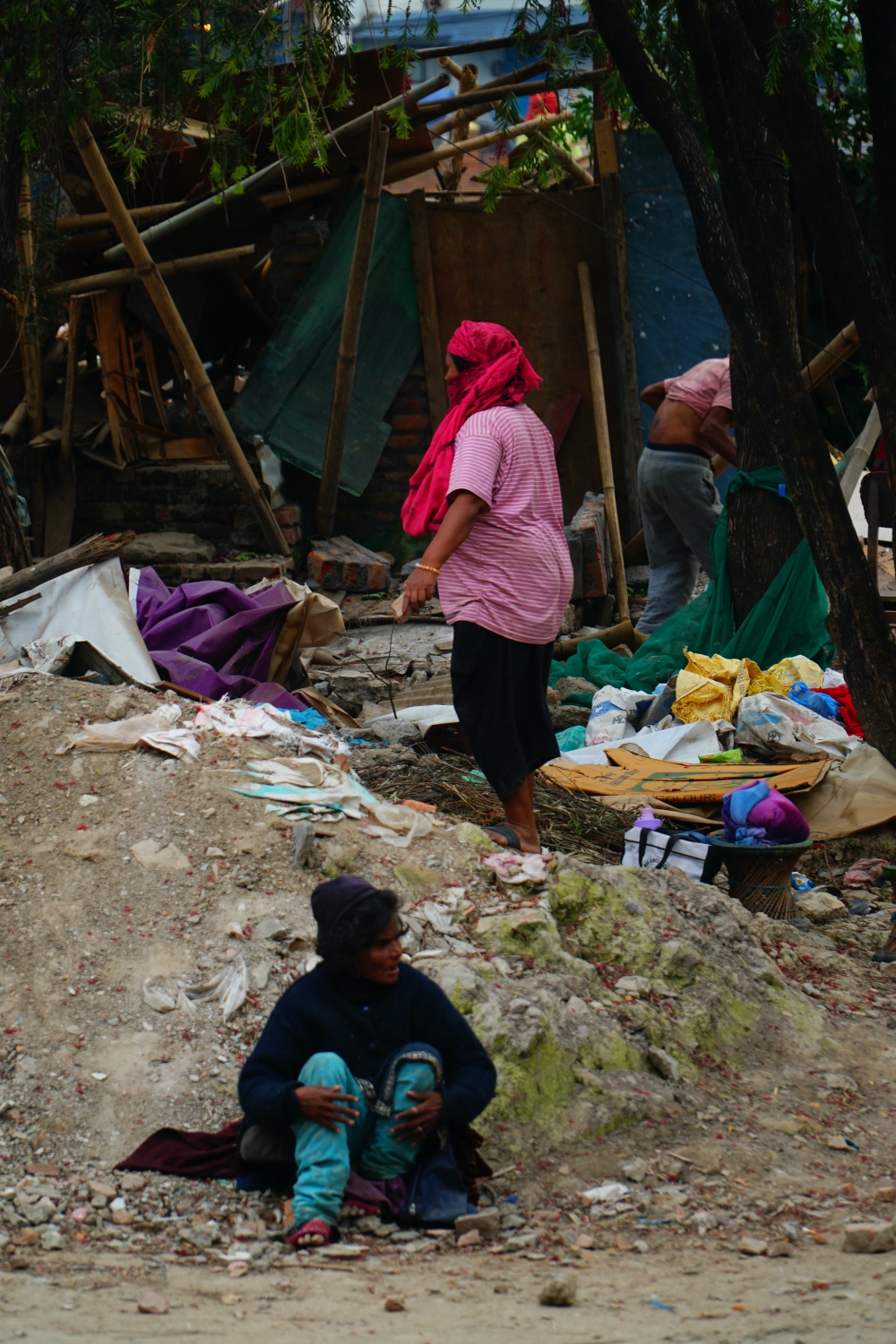 Thapathali encampment NT