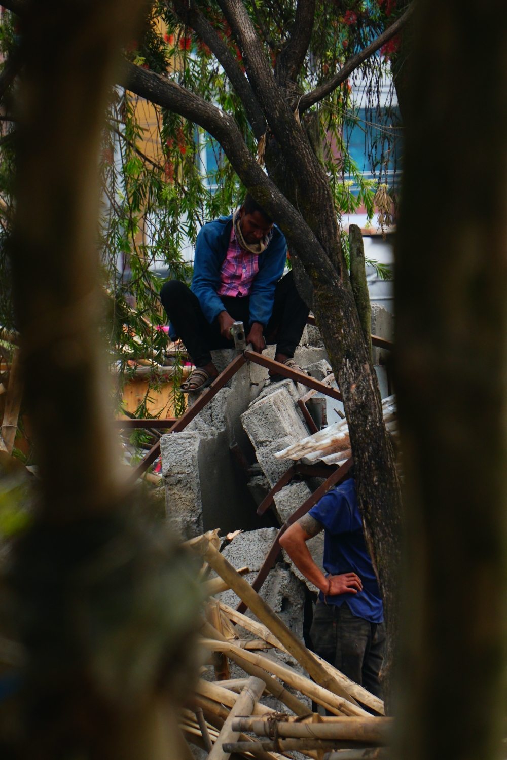 Thapathali encampment NT