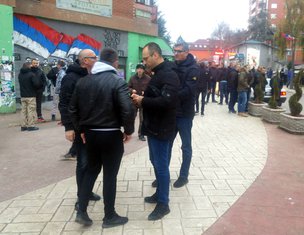 Kosovska Mitrovica, protest