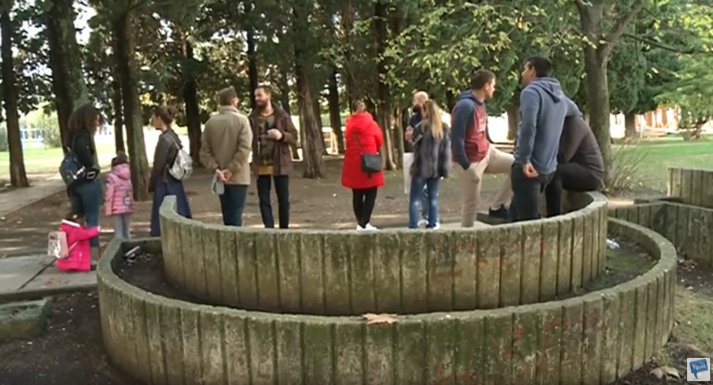 Protest protiv gradnje vrtića, Bar