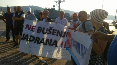 Bar, protest protiv bušotina