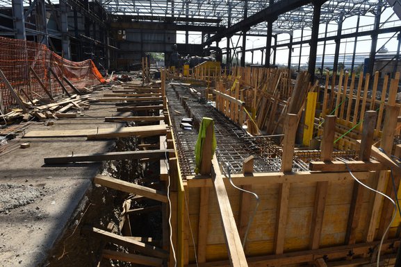 KAP, gradilište fabrike