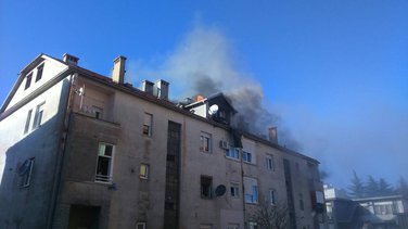Nikšić, požar