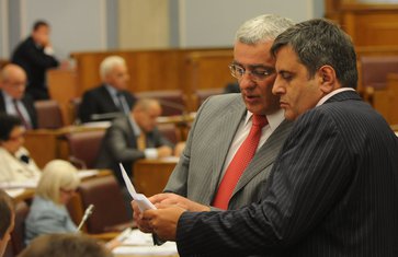 Andrija Mandić, Slaven Radunović