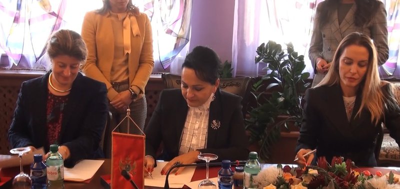 Vrhovni sud Crne Gore, Britanska ambasada u Podgorici i AIRE Centar, potpisivanje Memoranduma o saradnji